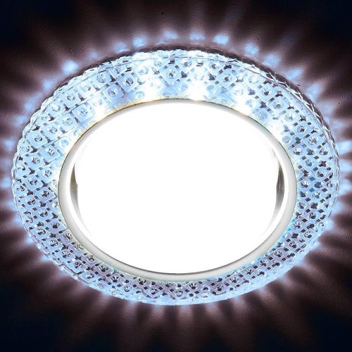 Встраиваемый светодиодный светильник Ambrella light GX53 LED G296 CL/CLD