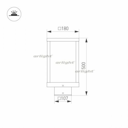 Наземный светильник Arlight LGD-Path-Cub 021800