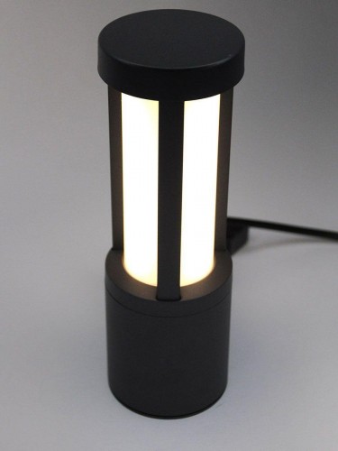 Уличный настенный светодиодный светильник Elvan PJ-1507/1-11.5W-WW-Gr