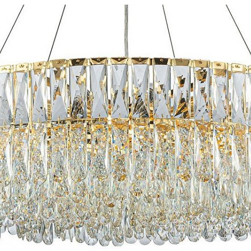 Подвесная люстра Indigo Vortice 12050/18P Gold Подвесная люстра Indigo Vortice 12050/18P Gold