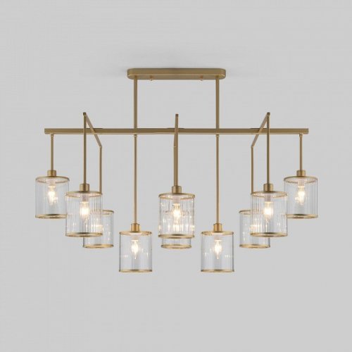 Потолочная люстра Eurosvet Inari 60144/10 золото Потолочная люстра Eurosvet Inari 60144/10 золото