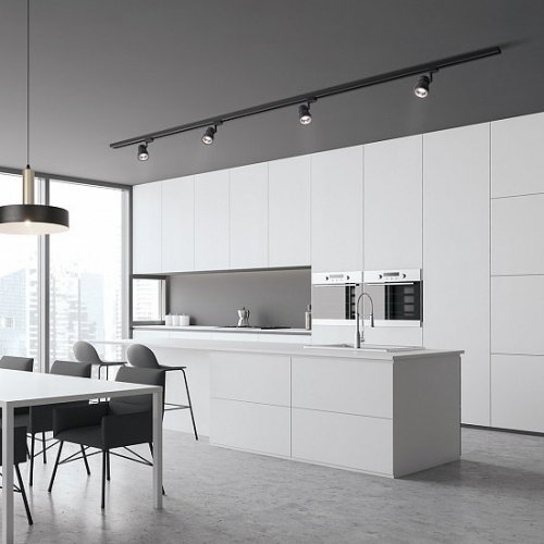 Трековый светильник Escada 20035TRA/01 BK/RGD Трековый светильник Escada 20035TRA/01 BK/RGD