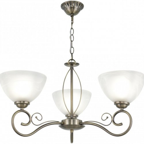 Подвесная люстра Amalfi-0656 330656/3 AB Подвесная люстра Amalfi-0656 330656/3 AB