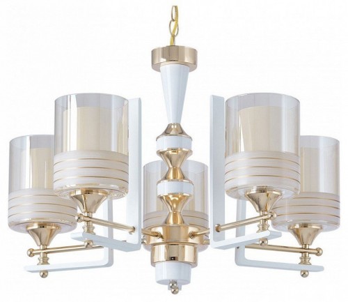 Подвесная люстра Arte Milano Florentia-6087 306087/5 Wh/Gd
