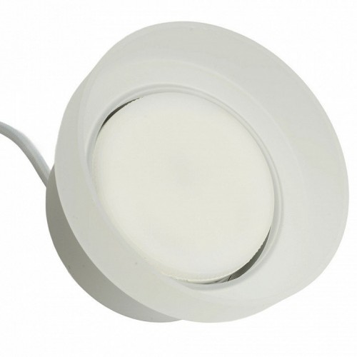 Светильник потолочный Feron Barrel HL4608 OPAL levitation 12W, 230V, GX53, белый, на подвесе 1,7 м