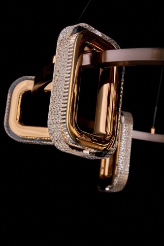 Подвесная люстра Theona LE7701/6 Grey/Gold