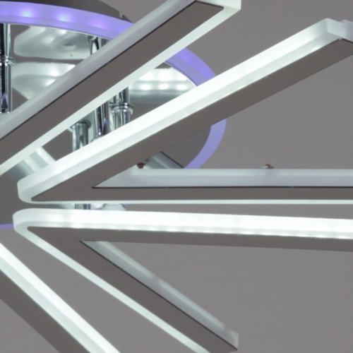 Потолочная светодиодная люстра Reluce 09824-3.3-06C CR (RGB) Потолочная светодиодная люстра Reluce 09824-3.3-06C CR (RGB)