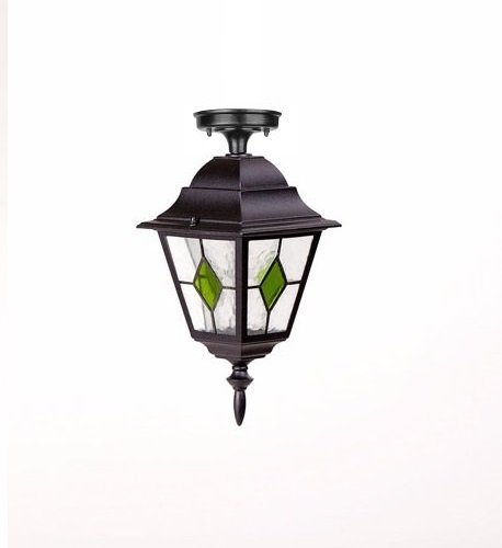 Потолочный светильник уличный Oasis Light QUADRO M lead GLASS 79905MAlgG Bl Потолочный светильник уличный Oasis Light QUADRO M lead GLASS 79905MAlgG Bl