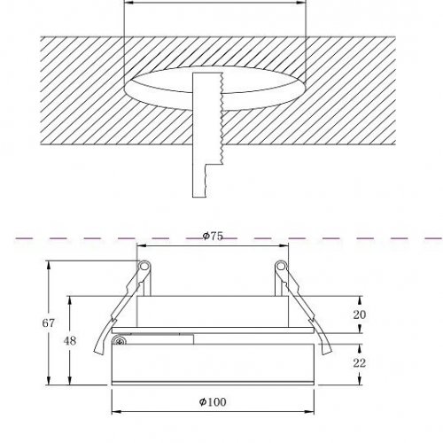 Светодиодный спот Maytoni Magic DL2003-L12W4K