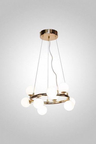 Подвесная люстра AM-Group AM488 AM488 GOLD D500 Подвесная люстра AM-Group AM488 AM488 GOLD D500