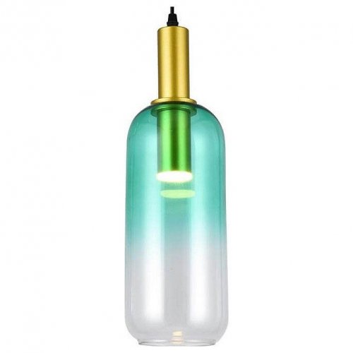 Подвесной светодиодный светильник Toplight Gwendolyn TL1217H-01GR