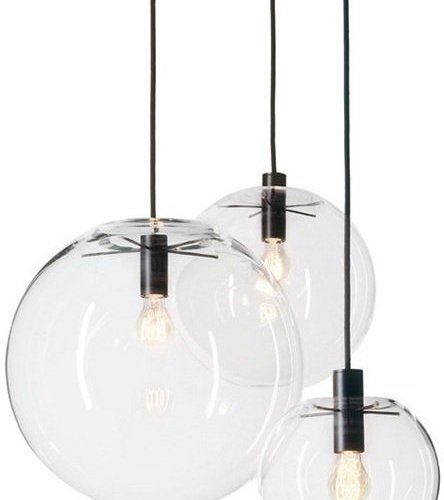 Подвесной светильник Ball 8722P/XL black/clear Подвесной светильник Ball 8722P/XL black/clear