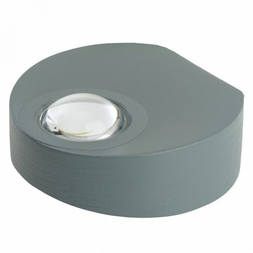 Светодиодный светильник стационарный Feron AL53 2*1W 4000K серый 51142