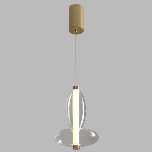 Подвесной светодиодный светильник Crystal Lux Quasar SP7W Led Transparent