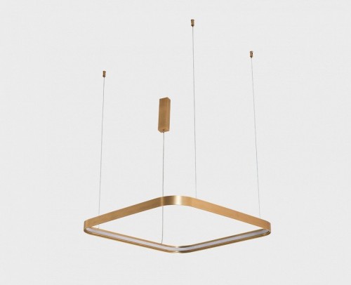 Подвесной светодиодный светильник Italline IT013-6031 gold 3000K