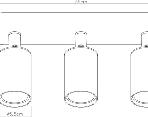 Спот Arte Lamp Aquarius A3226PL-3WH Спот Arte Lamp Aquarius A3226PL-3WH
