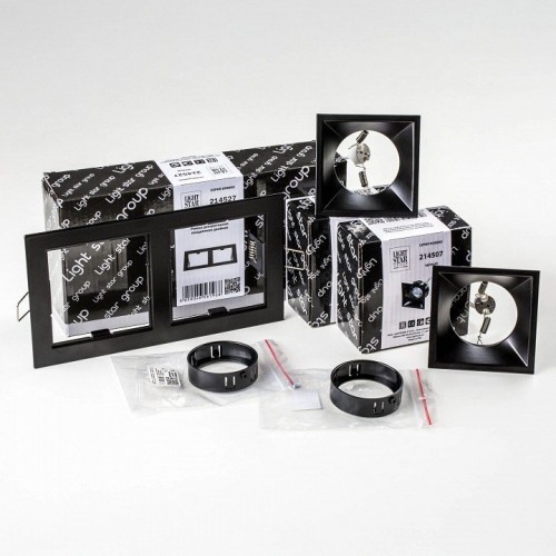 Встраиваемый светильник Lightstar Domino D5270707BMOD