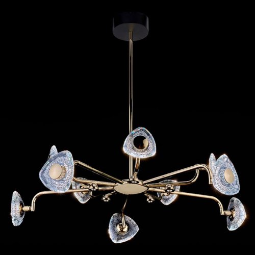 Подвесная люстра Iris LE7913/10G Gold