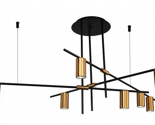 Люстра на штанге Indigo Breve 12023/9R Black Люстра на штанге Indigo Breve 12023/9R Black