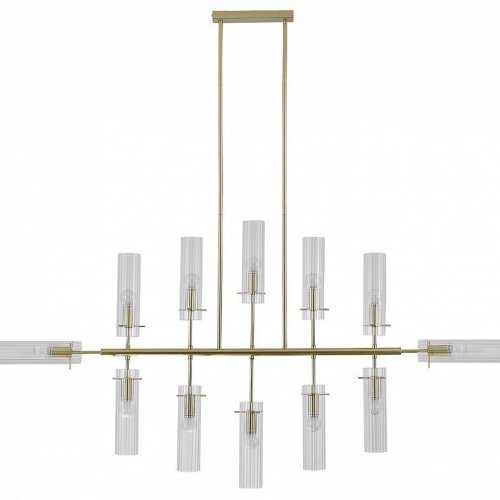Люстра на штанге Indigo Saetta 11053/12R Gold Люстра на штанге Indigo Saetta 11053/12R Gold