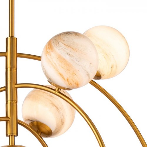 Подвесная люстра DeLight Collection Planet KG1122P-13 brass