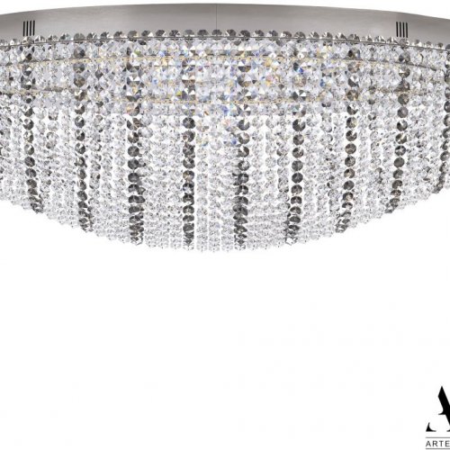 Потолочная люстра APL LED Sicilia SH508.2.80.R.Ni.4000.Clear.731