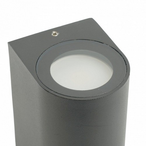 Светильник садово-парковый Feron DH023,на стену, GU10 MR11 230V, серый