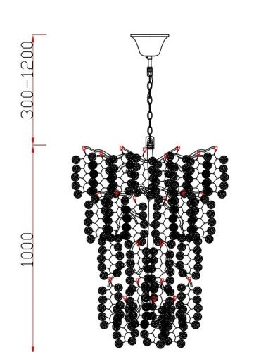 Подвесная люстра Neve 86-90161
