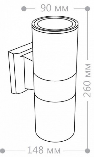 Уличный настенный светильник Feron DH0702 06294 Уличный настенный светильник Feron DH0702 06294