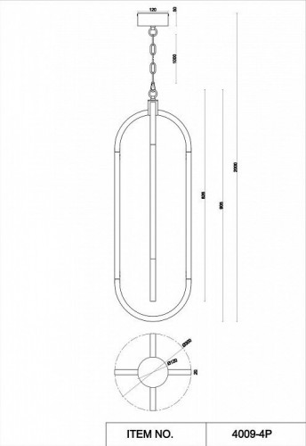 Подвесной светильник Favourite Castled 4009-4P