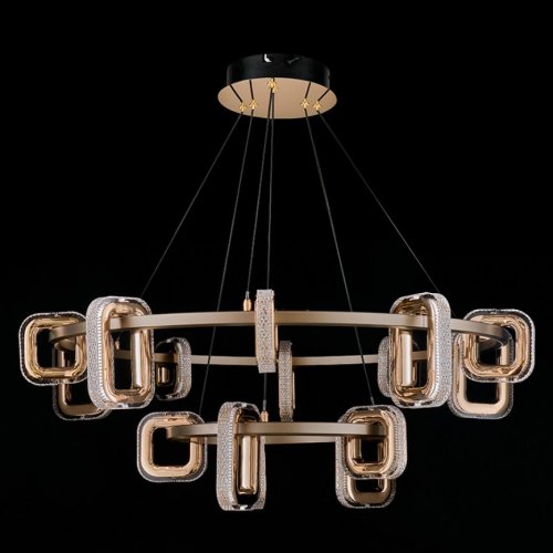 Подвесная люстра Theona LE7701/10+5 Grey/Gold