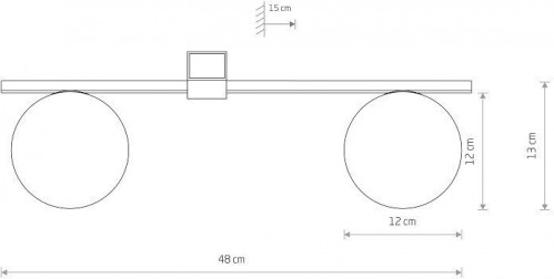 Накладной светильник Nowodvorski Pik 10300 Накладной светильник Nowodvorski Pik 10300