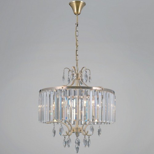 Подвесная люстра Illumico IL3519-5PSQ-24 AB LYRA