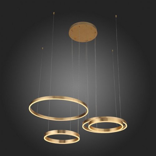 Подвесная светодиодная люстра ST Luce Onze SL944.203.04