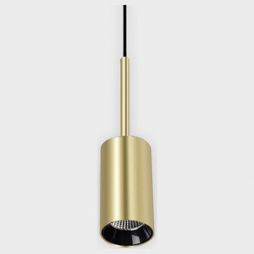 Подвесной светодиодный светильник Italline DL 3038 black/gold