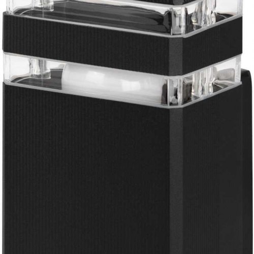 Светильник уличный настенный ЭРА «Астрея» GBW-101-BL-0200 230В 1хЕ27 IP54 вверх черный Б0069590