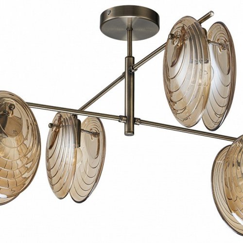 Потолочная люстра Escada Castanet 2123/4P Brass Потолочная люстра Escada Castanet 2123/4P Brass