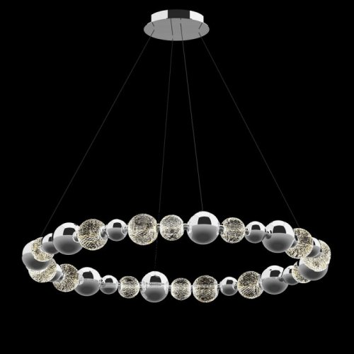 Подвесной светильник DeLight Collection Elliot Diamante MD21001002-1F chrome Подвесной светильник DeLight Collection Elliot Diamante MD21001002-1F chrome