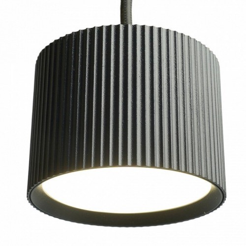 Светильник потолочный Feron Barrel HL4588 ARIA  levitation 12W, 230V, GX53, черный, на подвесе 1,7 м