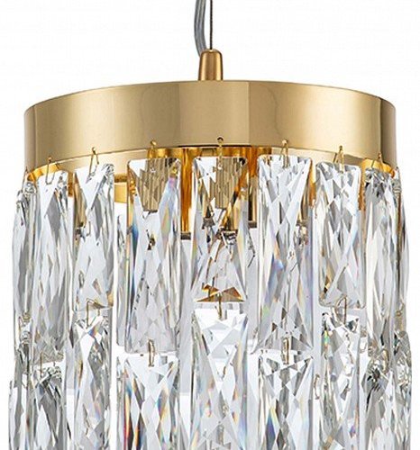 Подвесной светильник Indigo Anna 12029/2P Gold