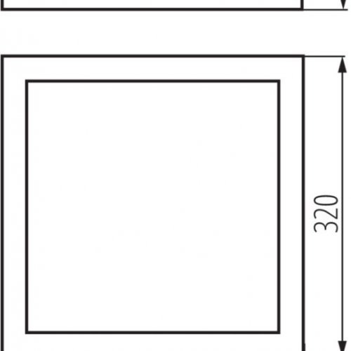 Потолочный светодиодный светильник Kanlux TYBIA M 25W-NW-SE B 24647 Потолочный светодиодный светильник Kanlux TYBIA M 25W-NW-SE B 24647