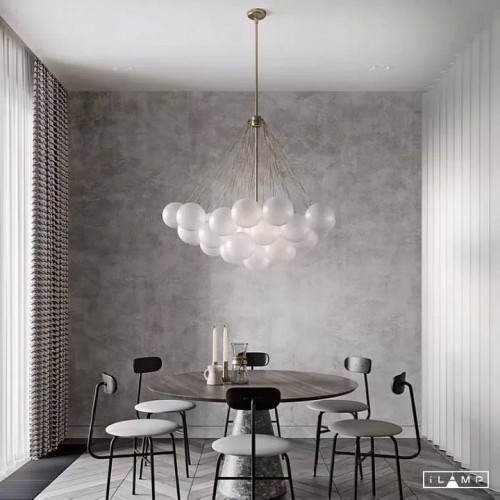 Потолочная люстра iLamp Globe 10099P/3-D800 GL-WH