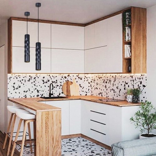 Подвесной светильник Reluce Technical 16006 16006-0.9-001LD 300mm GU10 BK