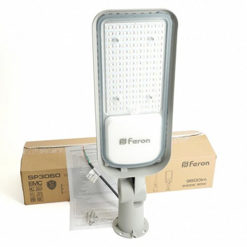 Уличный консольный светильник Feron SP3060 48686