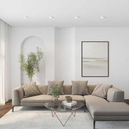 Точечный светильник Denkirs FLAT DK2091-WH