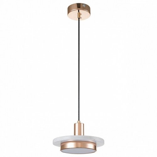 Подвесной светильник Escada 10260/1 LED*12W Gold/White marble Подвесной светильник Escada 10260/1 LED*12W Gold/White marble