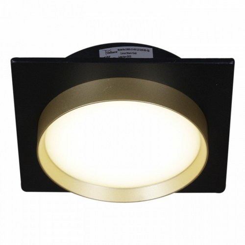 Точечный светильник Reluce 53005-9.0-001LD GX53 BK+GD Точечный светильник Reluce 53005-9.0-001LD GX53 BK+GD