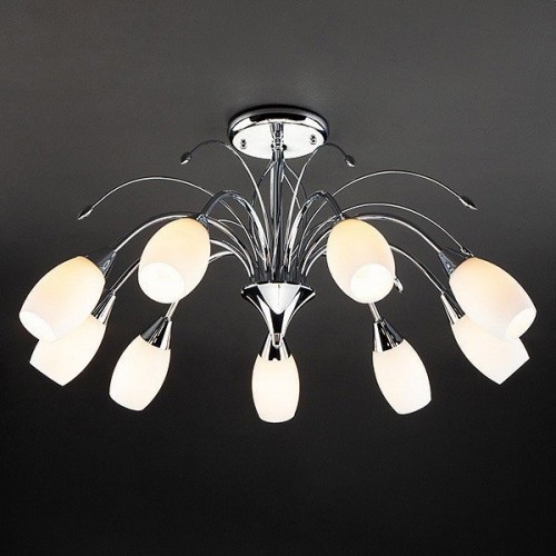 Люстра на штанге Оптима Ginevra 22080/9 хром Люстра на штанге Оптима Ginevra 22080/9 хром