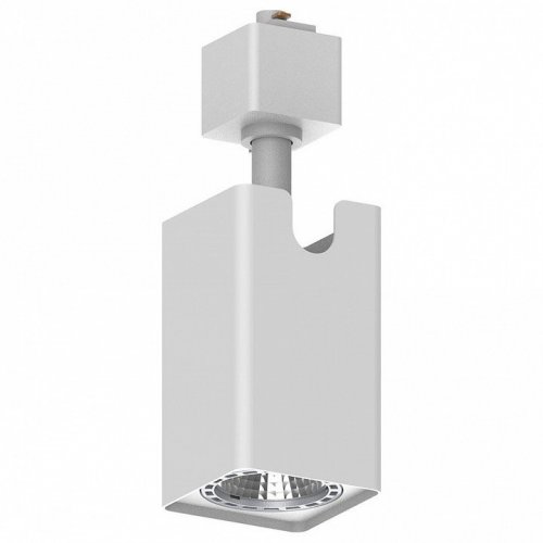 Светильник Feron AL144 трековый однофазный на шинопровод под лампу GU10, белый 51320 Светильник Feron AL144 трековый однофазный на шинопровод под лампу GU10, белый 51320