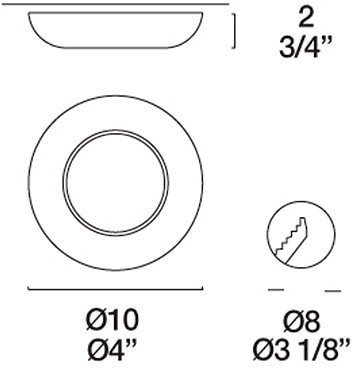 Точечный светильник Leucos SD 0 301191363511